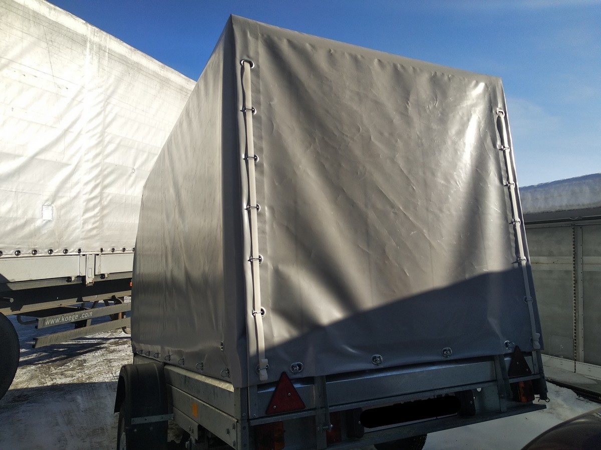 Высокий тент на прицеп Высокий тент на прицеп